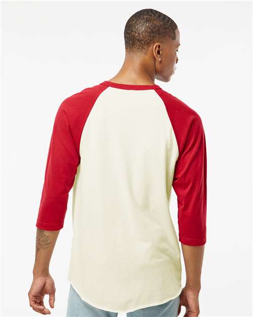 Tultex Unisex Fine Jersey Raglan T-Shirt - 245 image 11