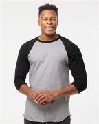 Tultex Unisex Fine Jersey Raglan T-Shirt - 245 image 6