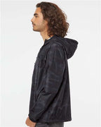 Independent Trading Co. - Lightweight Quarter-Zip Windbreaker Pullover Jacket - image 13