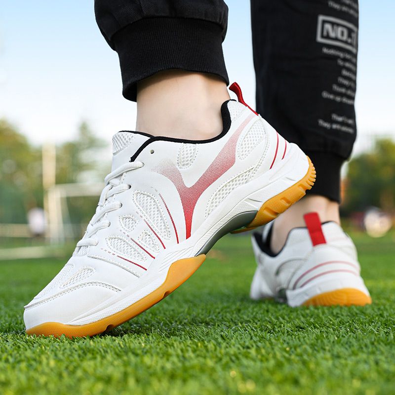 New super light breathable couple badminton shoes Fashion comfortable men's spor image 15