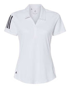 Adidas - Women's Floating 3-Stripes Polo - A481 image 4