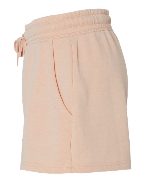 Independent Trading Co. Women’s Lightweight California Wave Wash Fleece Shorts