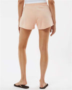 Independent Trading Co. Women’s Lightweight California Wave Wash Fleece Shorts