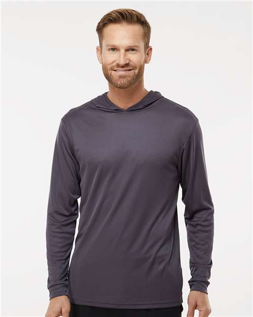 Paragon Apparel Unisex Bahama Performance Hooded Long Sleeve T-Shirt - 220