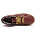 2024 new fashion men's Doc Martens single shoes cotton shoes warm image 8