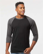 Tultex Unisex Fine Jersey Raglan T-Shirt - 245 image 3