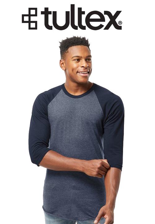 Tultex Unisex Fine Jersey Raglan T-Shirt - 245 image 0