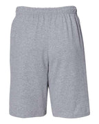 Russell Athletic Cotton Classic Jersey Shorts with Pockets - 25843M image 3