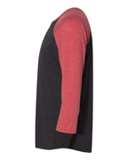 Next Level Unisex Triblend Three-Quarter Raglan T-Shirt - 6051 image 7