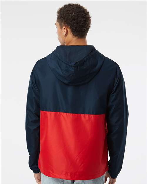 Independent Trading Co. - Lightweight Quarter-Zip Windbreaker Pullover Jacket - image 2