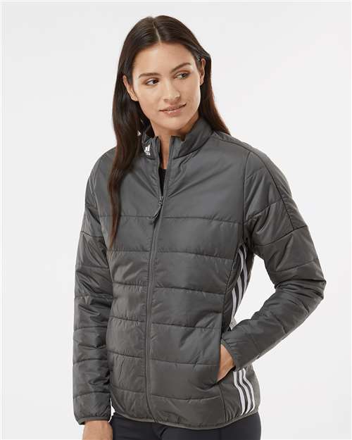 Adidas - Women's Puffer Jacket Black- A571 image 7