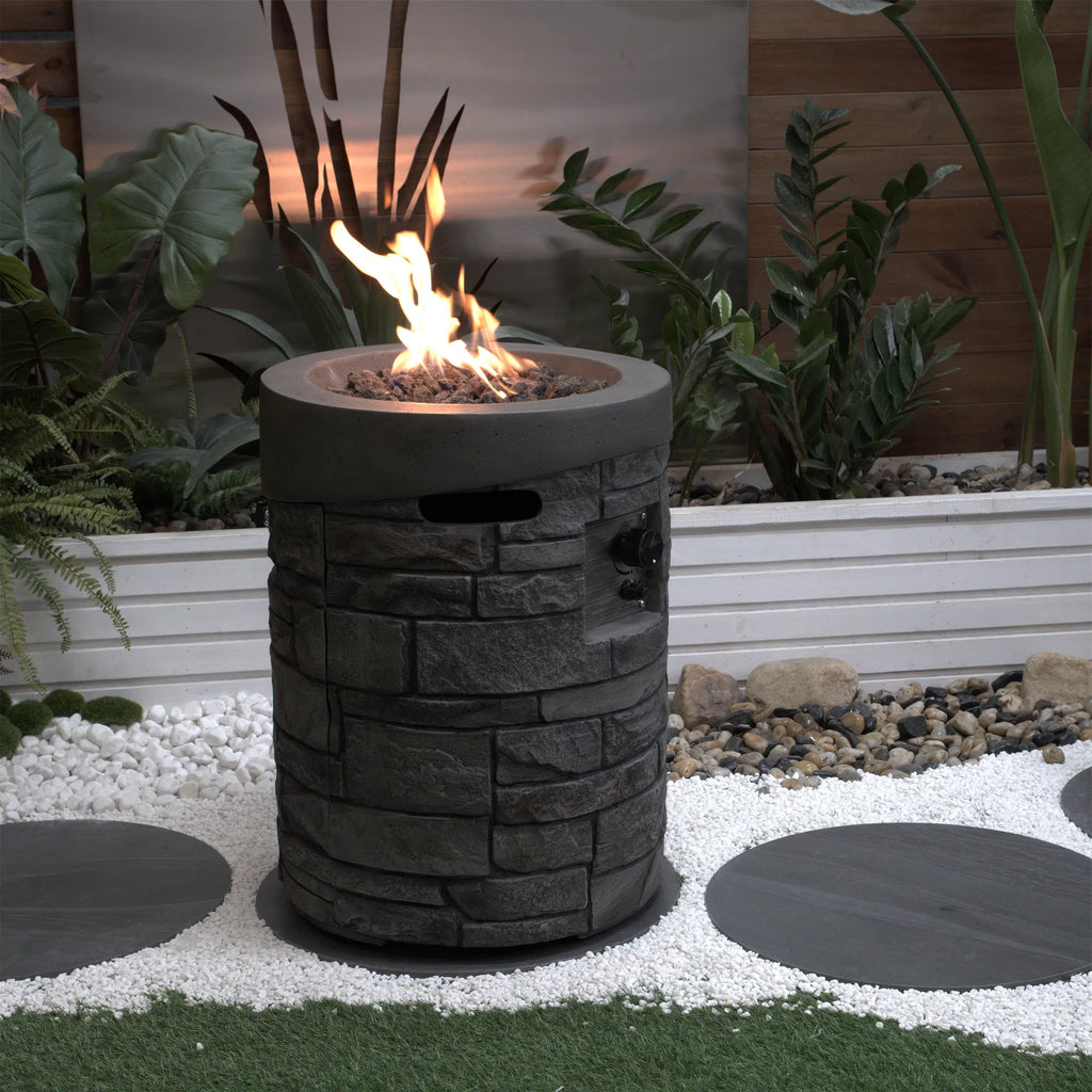 32000 BTU, CSA Certification Diameter 20 Inch Round Outdoor Gas Fire Pit,Contain image 0