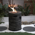 32000 BTU, CSA Certification Diameter 20 Inch Round Outdoor Gas Fire Pit,Contain image 0