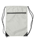 Liberty Bags Zippered Drawstring Backpack - 8888
