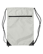 Liberty Bags Zippered Drawstring Backpack - 8888