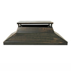 37-Inch Rectangular Metal Outdoor Wood Burning Fireplace - Outdoor Fireplace wit image 11