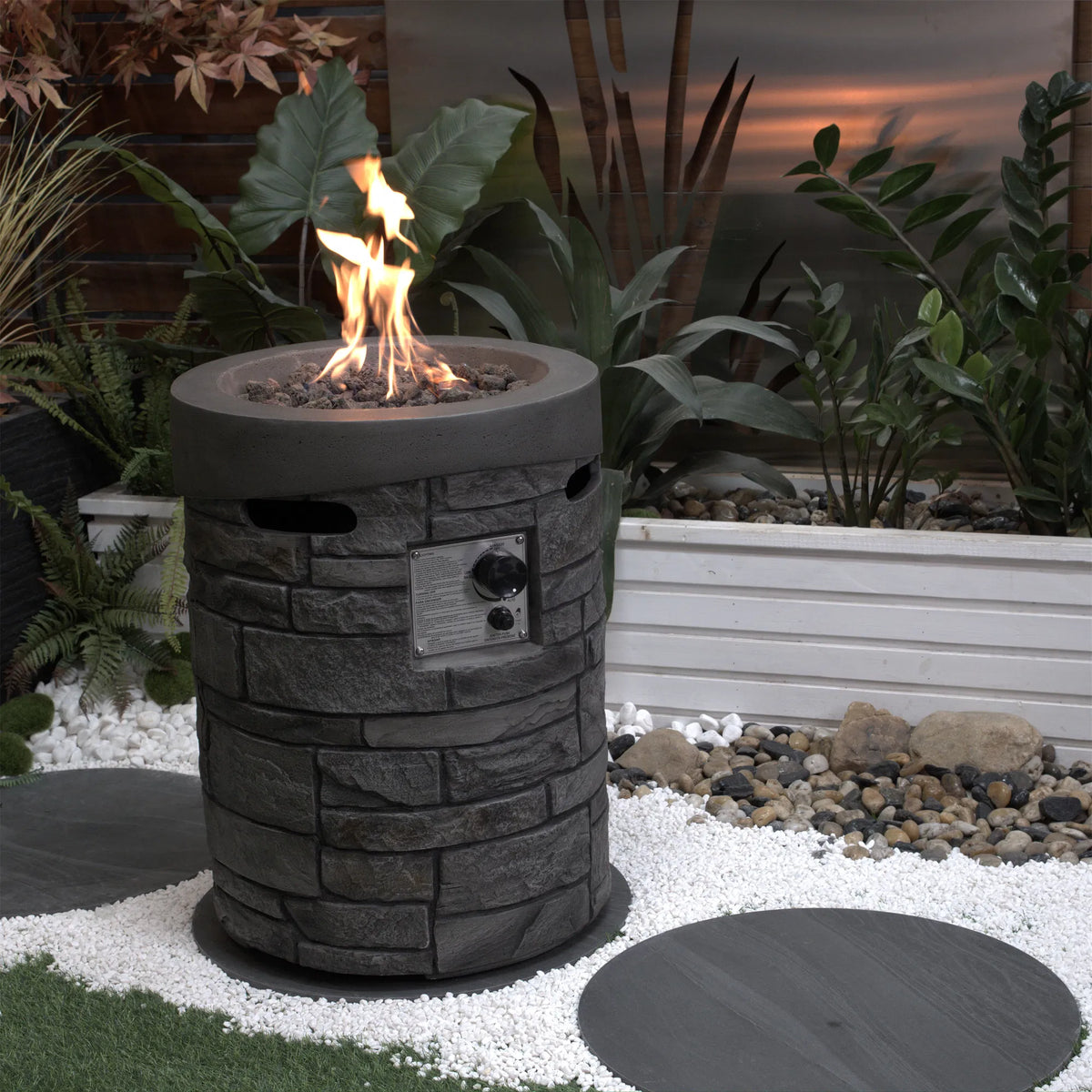 32000 BTU, CSA Certification Diameter 20 Inch Round Outdoor Gas Fire Pit,Contain image 5