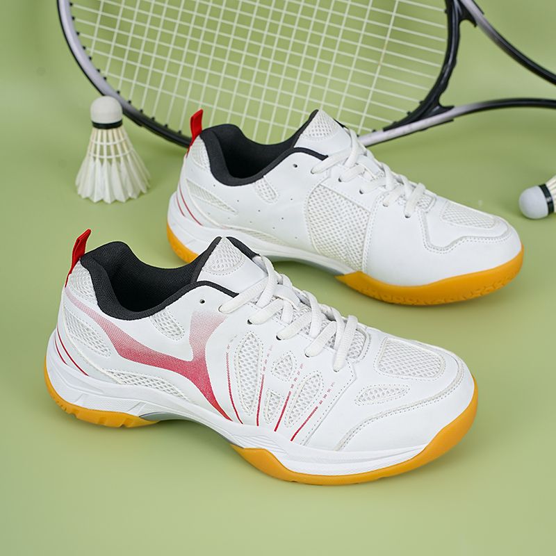 New super light breathable couple badminton shoes Fashion comfortable men's spor image 9