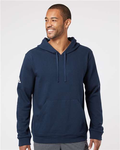 Adidas - Fleece Hooded Sweatshirt - A432 image 6