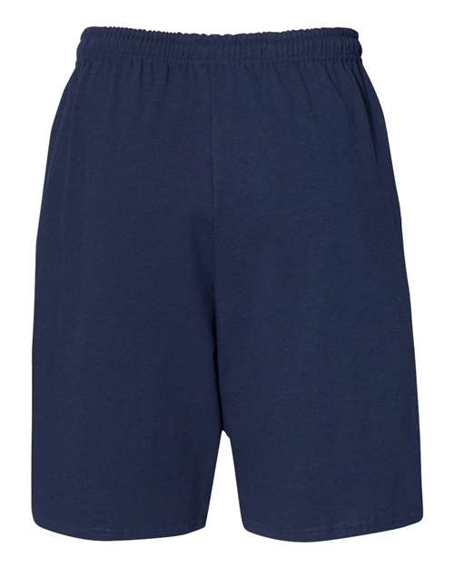 Russell Athletic Cotton Classic Jersey Shorts with Pockets - 25843M image 6