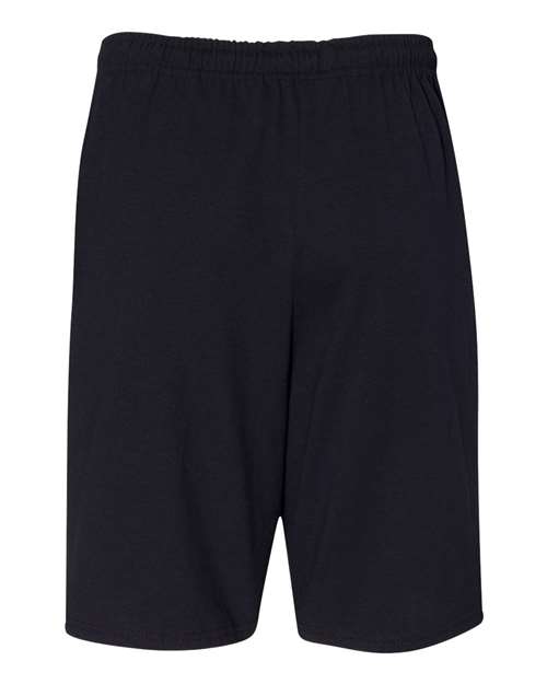 Russell Athletic Cotton Classic Jersey Shorts with Pockets - 25843M image 12
