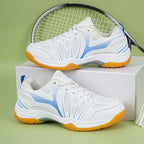 New super light breathable couple badminton shoes Fashion comfortable men's spor image 6