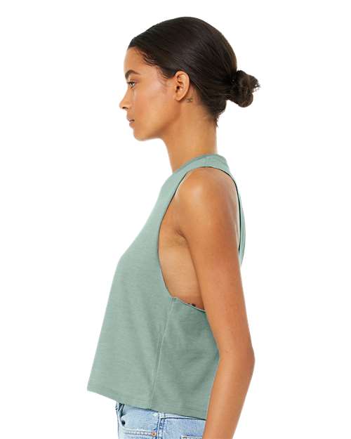 Bella+Canvas Women's Racerback Crop Tank - 6682 image 4