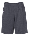 Russell Athletic Cotton Classic Jersey Shorts with Pockets - 25843M image 7