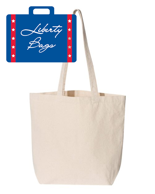 Liberty Bags Large Canvas Tote - 8866 image 0
