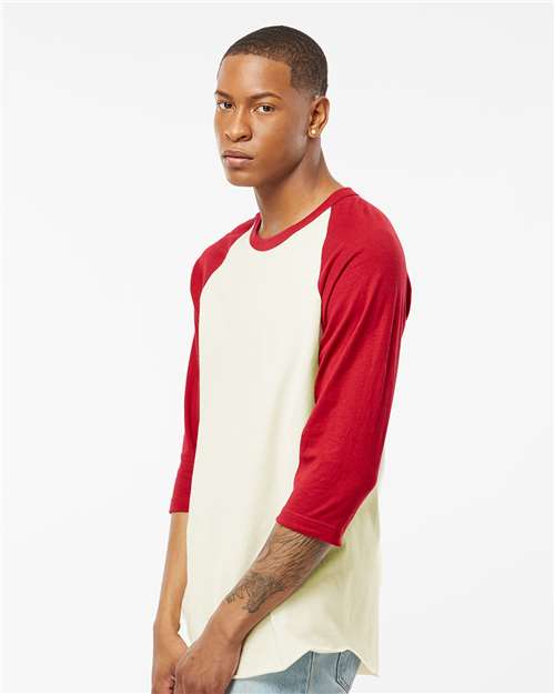 Tultex Unisex Fine Jersey Raglan T-Shirt - 245 image 10