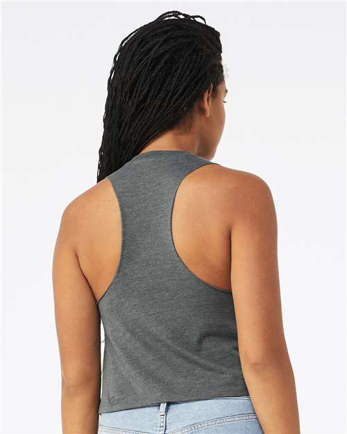 Bella+Canvas Women's Racerback Crop Tank - 6682 image 8