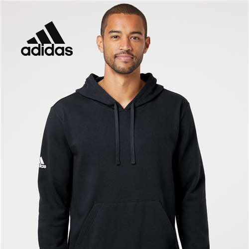 Adidas - Fleece Hooded Sweatshirt - A432 image 0