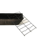 37-Inch Rectangular Metal Outdoor Wood Burning Fireplace - Outdoor Fireplace wit image 13