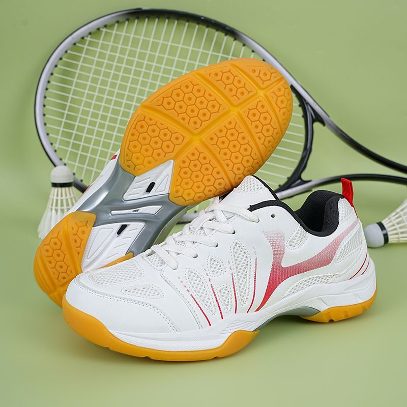 New super light breathable couple badminton shoes Fashion comfortable men's spor image 46