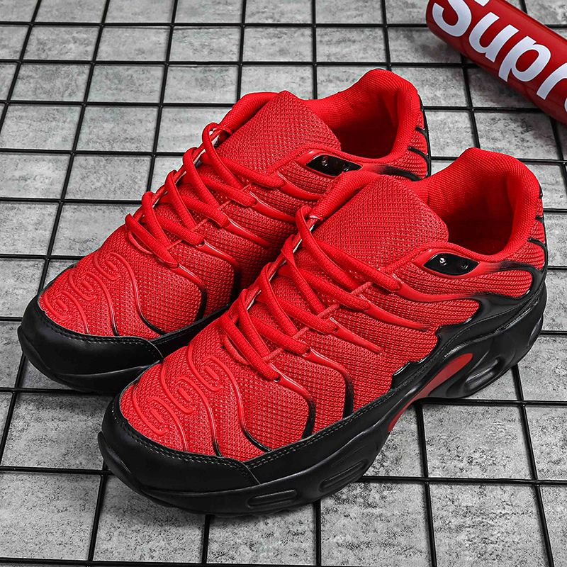 Men's shoes spring and autumn new all-palm air cushion running sneakers all-matc image 9
