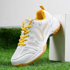 New super light breathable couple badminton shoes Fashion comfortable men's spor image 4