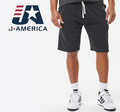 J. America Triblend Fleece Shorts - 8855 image 0