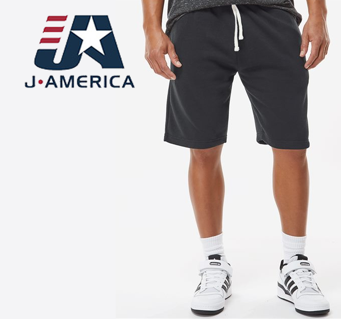J. America Triblend Fleece Shorts - 8855 image 0