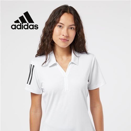 Adidas - Women's Floating 3-Stripes Polo - A481 image 0