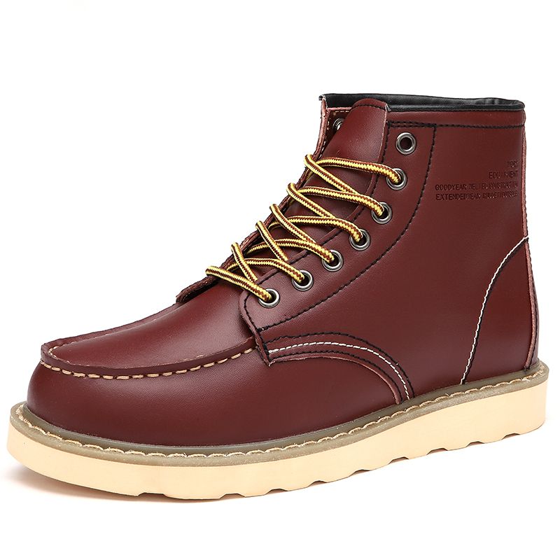 2024 new fashion men's Doc Martens single shoes cotton shoes warm image 20