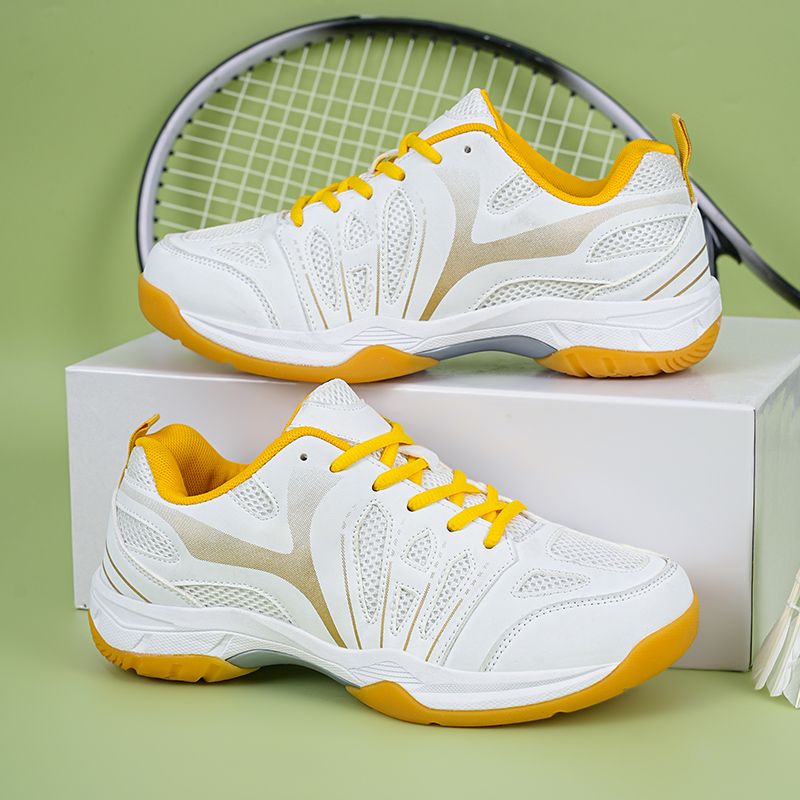 New super light breathable couple badminton shoes Fashion comfortable men's spor image 38