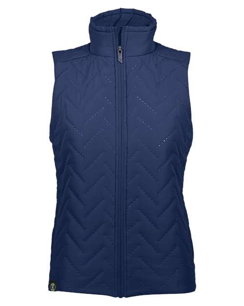 Holloway - Women's Repreve® Eco Quilted Vest - 229713 image 8