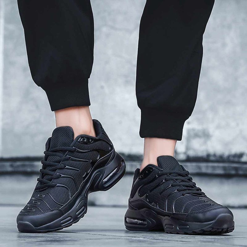 Men's shoes spring and autumn new all-palm air cushion running sneakers all-matc image 15