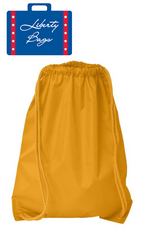 Liberty Bags Drawstring Pack with DUROcord - 8881 Golden Yellow image 0