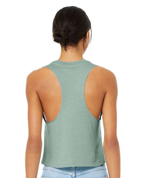 Bella+Canvas Women's Racerback Crop Tank - 6682 image 5