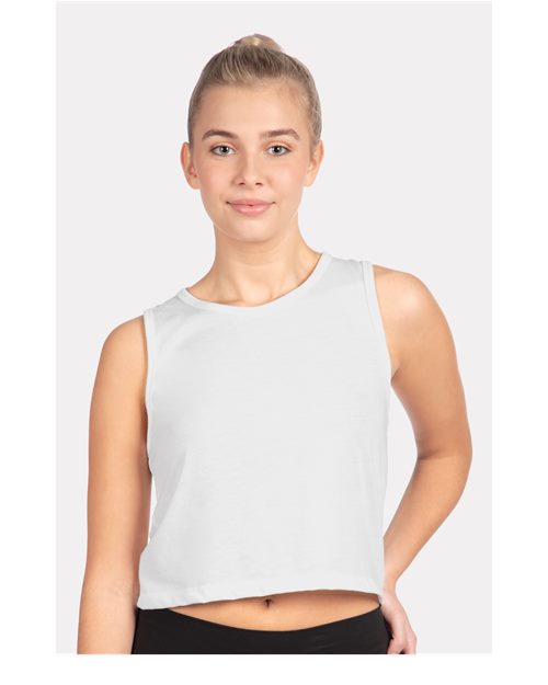 Next Level Women's Festival Crop Tank - 5083 image 6