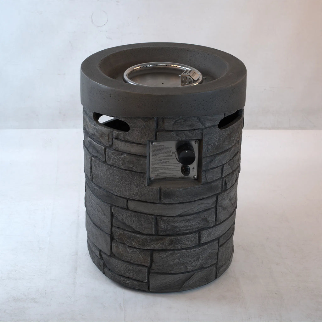 32000 BTU, CSA Certification Diameter 20 Inch Round Outdoor Gas Fire Pit,Contain image 1