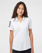 Adidas - Women's Floating 3-Stripes Polo - A481 image 1