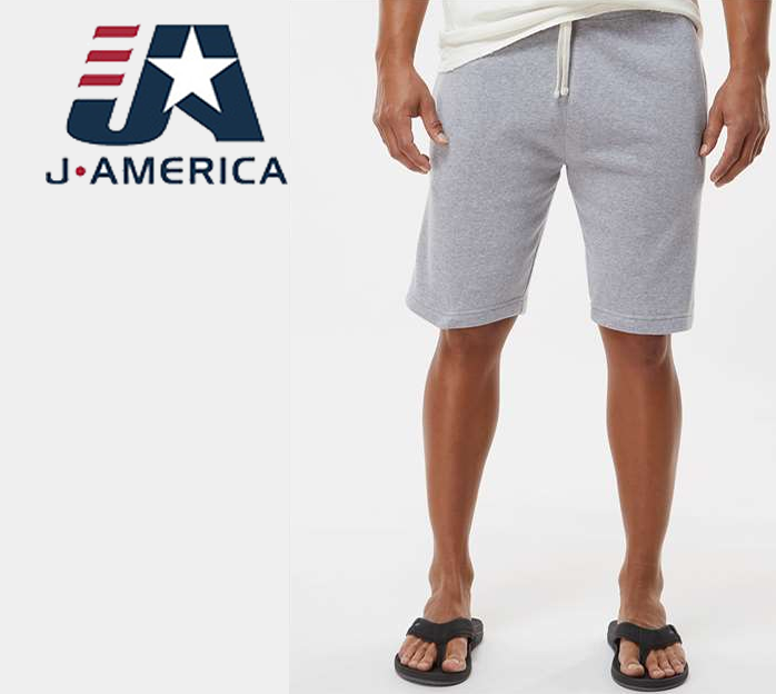 J. America Triblend Fleece Shorts - 8855 image 6