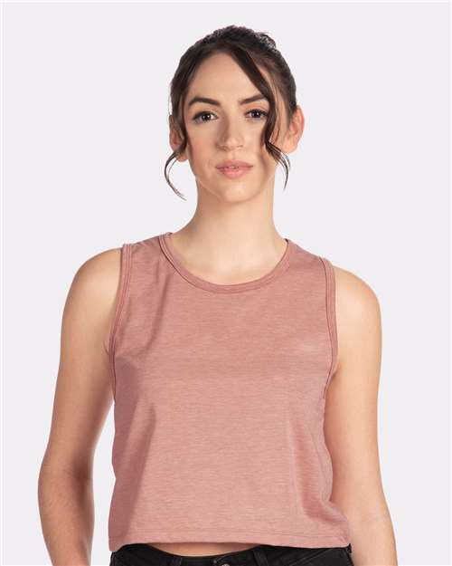 Next Level Women's Festival Crop Tank - 5083 image 8